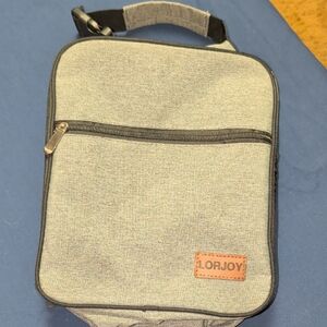 Gray Lorjoy Lunch Bag